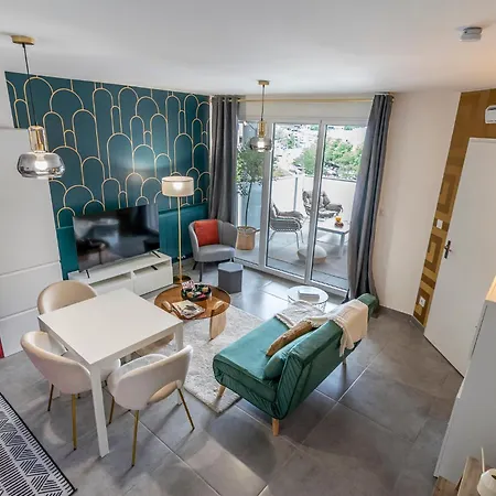 Urban Chic - Terrace - Private Parking Apartman Montpellier