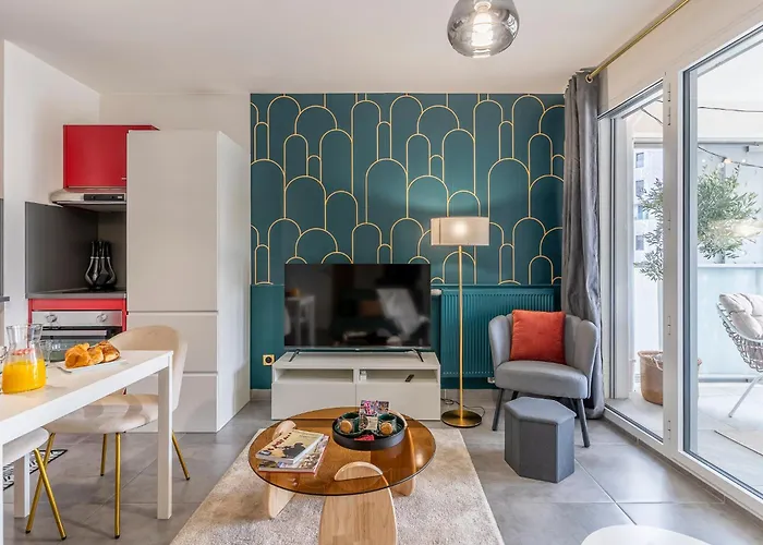 Urban Chic - Terrace - Private Parking Apartman Montpellier